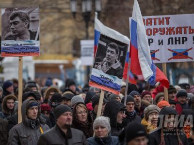 Марш Немцова в Нижнем Новгороде. Фото: Niann.ru
