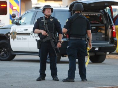 Полиция неподалеку от места происшествия, Калифорния, 28 июля 2019 года. Фото: Nhat V. Meyer / News News Group Bay Area