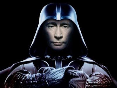 Путин - Дарт Вейдер. Коллаж: namatalo.com