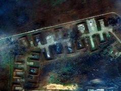 Спутниковый снимок аэродрома в Новофедоровке: t.me/bewareofthem